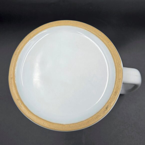 Pilsner Beer Stein Bunny White Collector Mug Yellow Rabbit Ceramic Flag Read - Picture 11 of 11